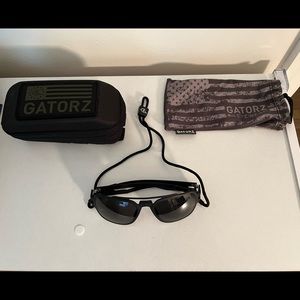 Gatorz Stark Matte Black/Smoke Polarized Sunglasses